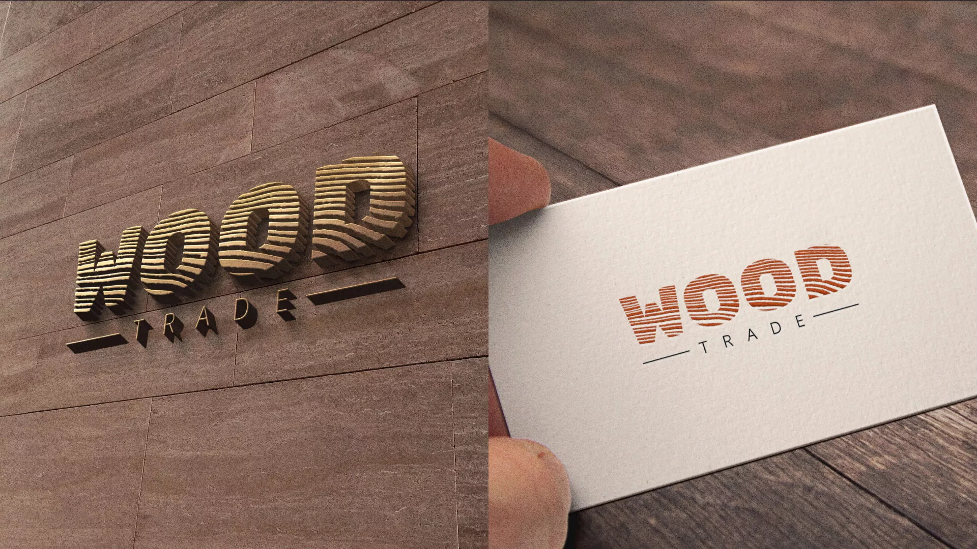 Разработка логотипа для компании «Wood Trade» в Исилькуле